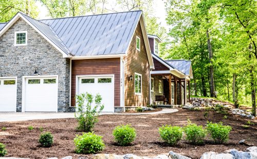 custom new home by Hobday